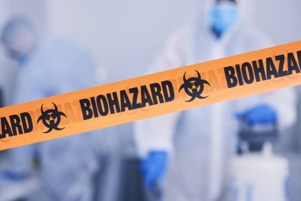 Professional Infectious Disease Decontamination technician working in Dover, OH